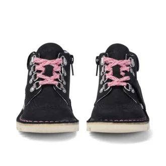 Kick Hi Winter Nubuk für Mädchen, schwarz