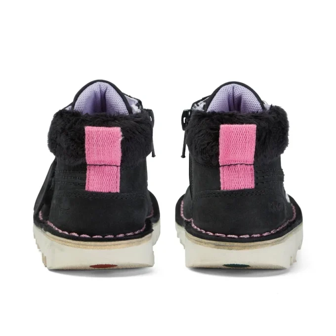 Kick Hi Winter Nubuk für Mädchen, schwarz Kick Hi Winter Nubuk für Mädchen, schwarz