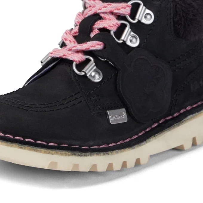 Kick Hi Winter Nubuk für Mädchen, schwarz Kick Hi Winter Nubuk für Mädchen, schwarz