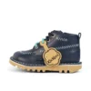Kick Hi ZigZag Stiefel für Jungen im Kleinkindalter, Leder, Marineblau Kick Hi ZigZag Stiefel für Jungen im Kleinkindalter, Leder, Marineblau