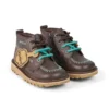 Kick Hi ZigZag Stiefel für Jungen, Leder, braun Kick Hi ZigZag Stiefel für Jungen, Leder, braun