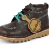 Kick Hi ZigZag Stiefel für Jungen, Leder, braun Kick Hi ZigZag Stiefel für Jungen, Leder, braun