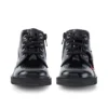 Kick Hi Zip für Kleinkinder, Unisex, Lackleder, Schwarz Kick Hi Zip für Kleinkinder, Unisex, Lackleder, Schwarz