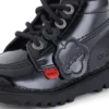 Kick Hi Zip für Kleinkinder, Unisex, Lackleder, Schwarz Kick Hi Zip für Kleinkinder, Unisex, Lackleder, Schwarz
