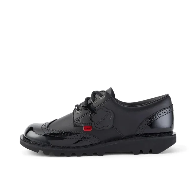 Kick Lo Brogue Leder Schwarz für Erwachsene Kick Lo Brogue Leder Schwarz für Erwachsene