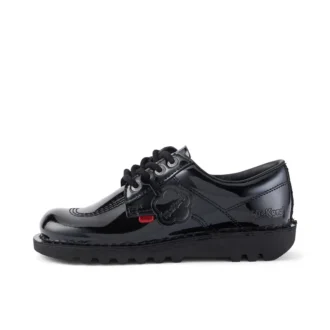Kick Lo für Erwachsene, Damen, Lackleder, Schwarz