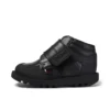 Kick Mid Scuff Leder für Jungen, schwarz Kick Mid Scuff Leder für Jungen, schwarz