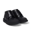 Kick Mid Scuff Leder für Jungen, schwarz Kick Mid Scuff Leder für Jungen, schwarz
