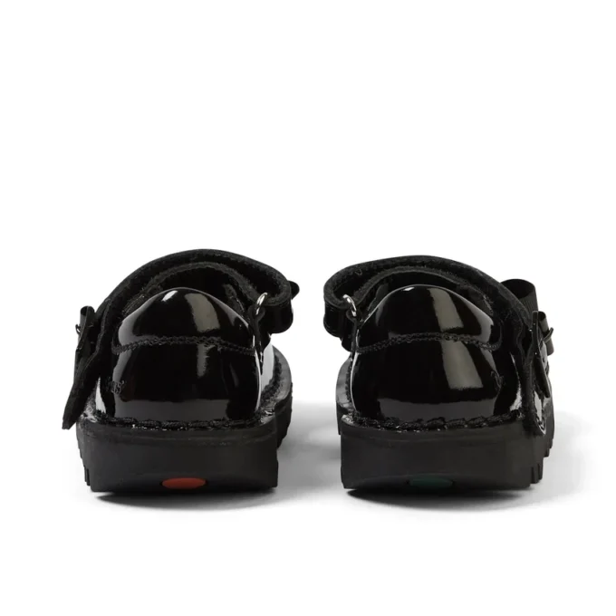 Kick Mj Bow für Mädchen im Kleinkindalter, Lackleder, schwarz Kick Mj Bow für Mädchen im Kleinkindalter, Lackleder, schwarz