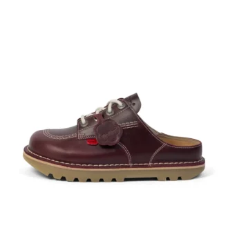 Kick Mule für Erwachsene, Unisex, Dunkelrot