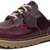 Kick Mule für Erwachsene, Unisex, Dunkelrot Kick Mule für Erwachsene, Unisex, Dunkelrot