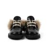 Kick Mule Fur Mains Black für Erwachsene, Unisex