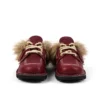 Kick Mule Fur Mains Red für Erwachsene, Unisex