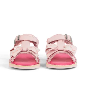 Kick Sandal für kleine Mädchen aus Leder, rosa