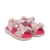 Kick Sandal für kleine Mädchen aus Leder, rosa Kick Sandal für kleine Mädchen aus Leder, rosa