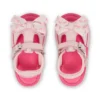 Kick Sandal für kleine Mädchen aus Leder, rosa Kick Sandal für kleine Mädchen aus Leder, rosa