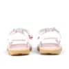 Kick Sandal für kleine Mädchen aus Leder, weiß Kick Sandal für kleine Mädchen aus Leder, weiß
