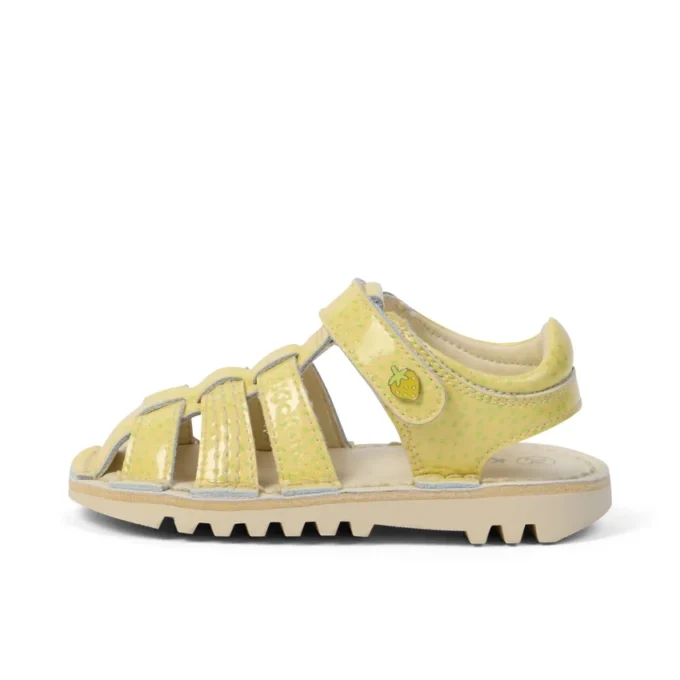 Kick Sandals for Children, Unisex, Fruit, Hellgelb Kick Sandals for Children, Unisex, Fruit, Hellgelb