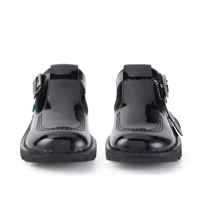 Kick T-Bar für Damen aus Lackleder, schwarz Kick T-Bar für Damen aus Lackleder, schwarz