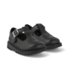 Kick T-Bar für Kleinkinder, Mädchen, Lederimitat, schwarz Kick T-Bar für Kleinkinder, Mädchen, Lederimitat, schwarz