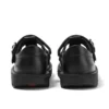 Kick T-Bar für Kleinkinder, Mädchen, Veloursleder, schwarz Kick T-Bar für Kleinkinder, Mädchen, Veloursleder, schwarz