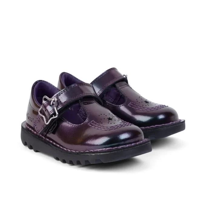 Kick T-Bar Galactic Lackleder für Mädchen, lila Kick T-Bar Galactic Lackleder für Mädchen, lila