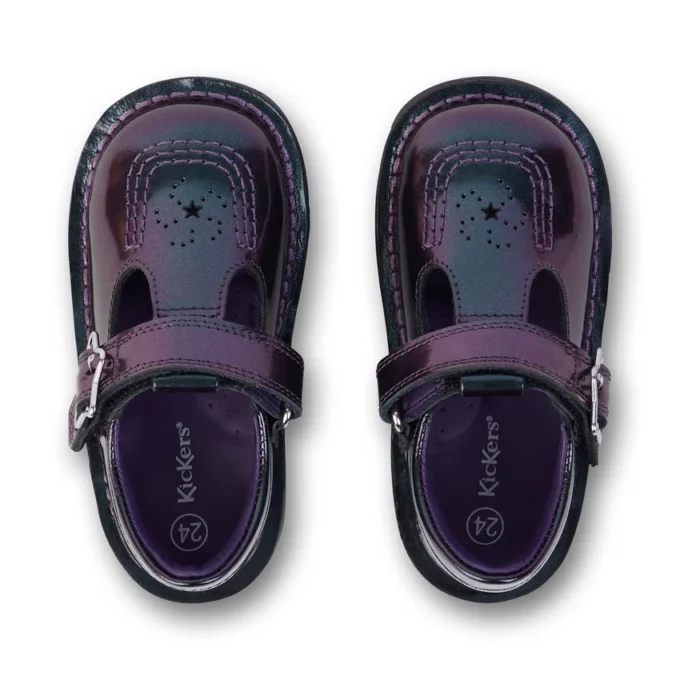 Kick T-Bar Galactic Lackleder für Mädchen, lila Kick T-Bar Galactic Lackleder für Mädchen, lila