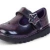 Kick T-Bar Galactic Lackleder für Mädchen, lila Kick T-Bar Galactic Lackleder für Mädchen, lila