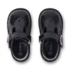 Kick T-Bar Galactic Leder Schwarz für kleine Mädchen Kick T-Bar Galactic Leder Schwarz für kleine Mädchen