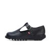Kick T-Bar Leder Schwarz für Erwachsene (Damen) Kick T-Bar Leder Schwarz für Erwachsene (Damen)