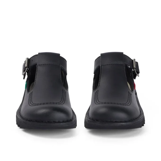 Kick T-Bar Leder Schwarz für Erwachsene (Damen) Kick T-Bar Leder Schwarz für Erwachsene (Damen)