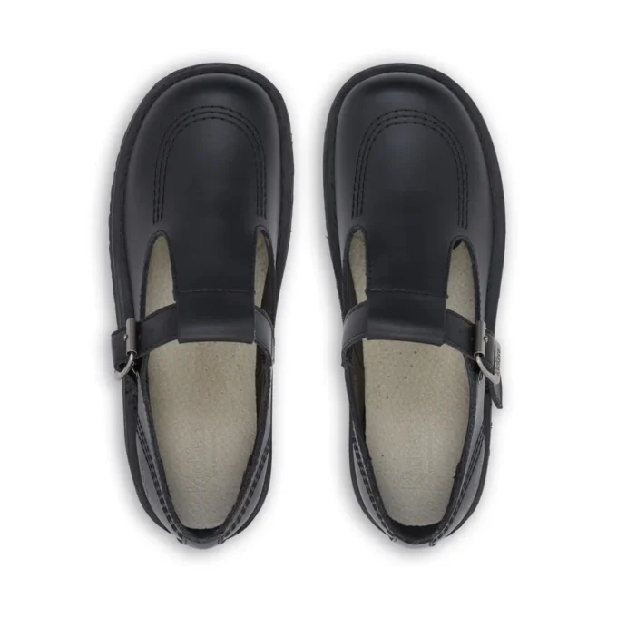 Kick T-Bar Leder Schwarz für Erwachsene (Damen) Kick T-Bar Leder Schwarz für Erwachsene (Damen)