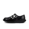 Kick T Double für Erwachsene, Damen, Lackleder, Schwarz Kick T Double für Erwachsene, Damen, Lackleder, Schwarz