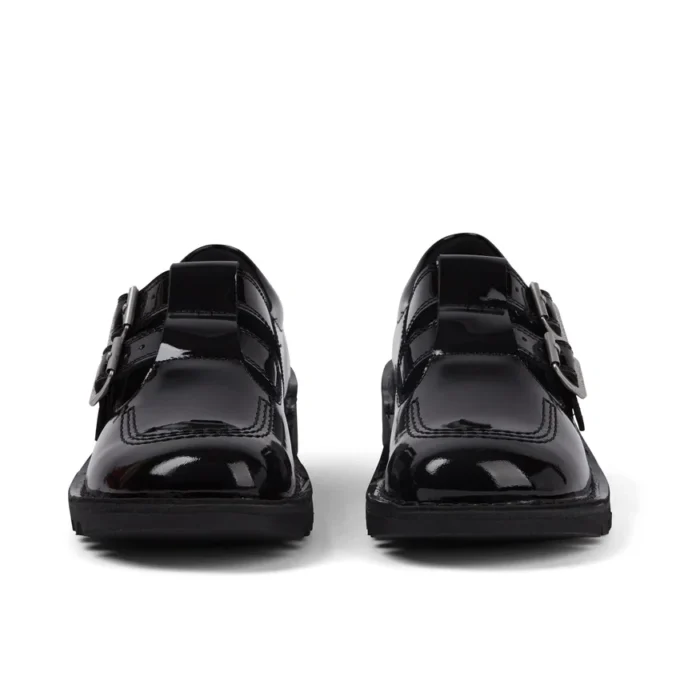 Kick T Double für Erwachsene, Damen, Lackleder, Schwarz Kick T Double für Erwachsene, Damen, Lackleder, Schwarz
