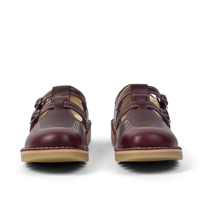 Kick T-Double Leder Dunkelrot für Erwachsene Kick T-Double Leder Dunkelrot für Erwachsene