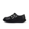 Kick T Double Leder Schwarz für Erwachsene Kick T Double Leder Schwarz für Erwachsene