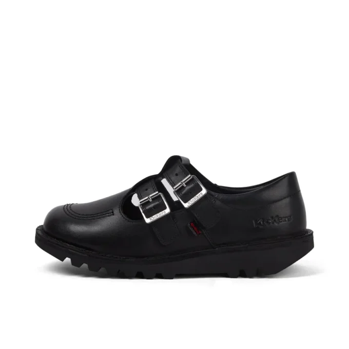 Kick T Double Leder Schwarz für Erwachsene Kick T Double Leder Schwarz für Erwachsene