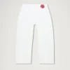 Kickers Classic Barrel Leg Jeans für Damen, Weiß