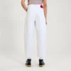 Kickers Classic Barrel Leg Jeans für Damen, Weiß