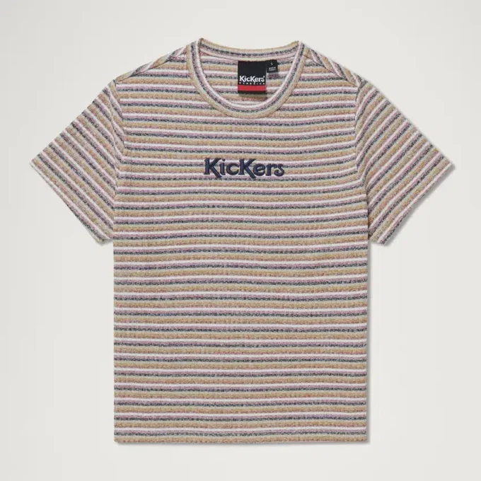 Kickers Classic Body Con T-Shirt für Damen, mehrfarbig