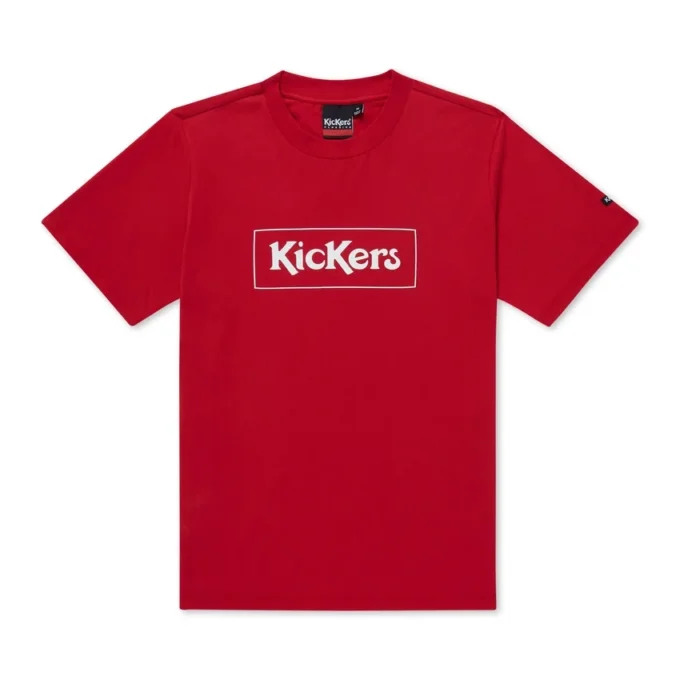 Kickers Classic Box T-Shirt für Herren in Rot