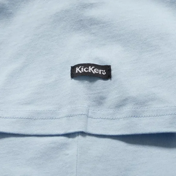 Kickers Classic Box Tee für Herren in Blau Kickers Classic Box Tee für Herren in Blau