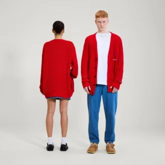 Kickers Classic Cardi für Erwachsene, Unisex, Rot
