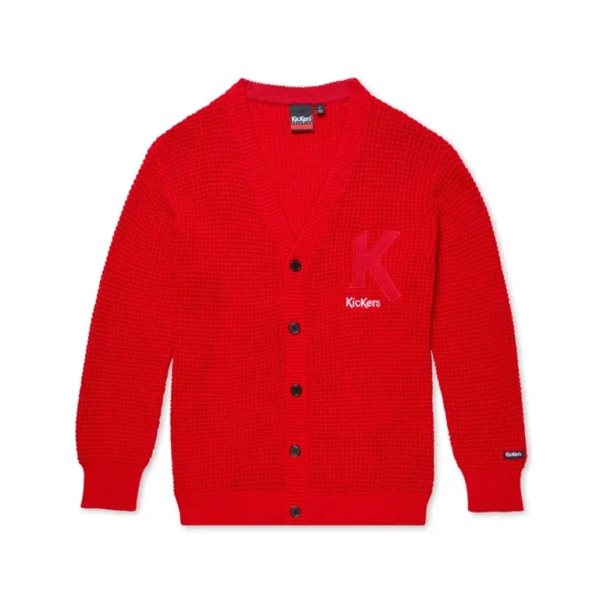 Kickers Classic Cardi für Erwachsene, Unisex, Rot