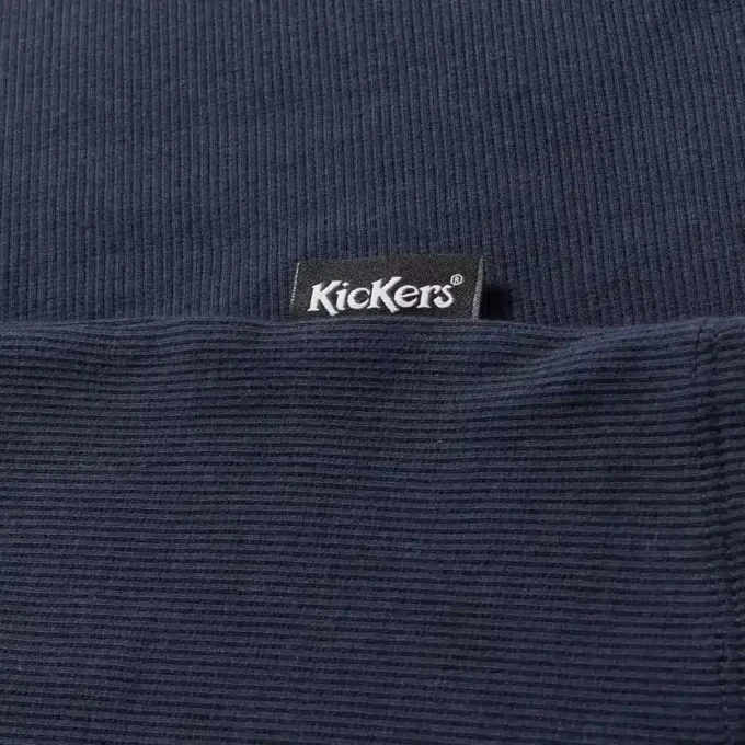 Kickers Classic geripptes Unterhemd für Damen, Navy Kickers Classic geripptes Unterhemd für Damen, Navy