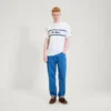 Kickers Classic Kurzarm-T-Shirt für Herren, Weiß