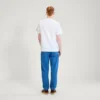 Kickers Classic Kurzarm-T-Shirt für Herren, Weiß