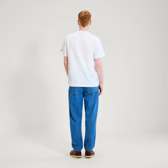 Kickers Classic Kurzarm-T-Shirt für Herren, Weiß