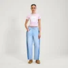Kickers Classic Lightweight T-Shirt für Damen, rosa