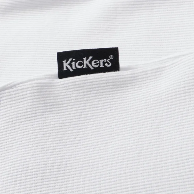 Kickers Classic Ribbed Vest für Damen, Weiß